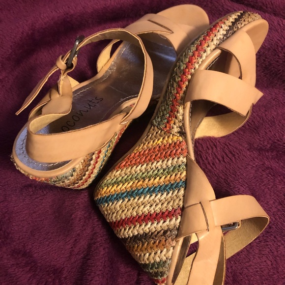 Women’s peep toe wedge sandals (CrossFit) 👡 - Picture 1 of 7